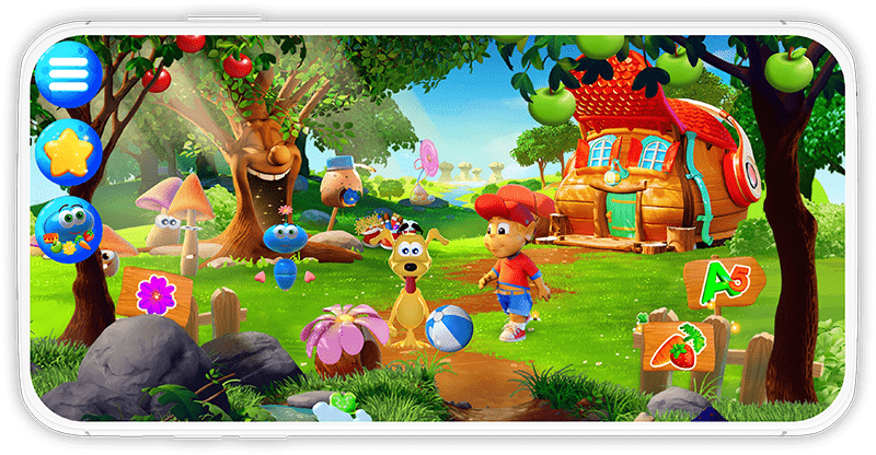 screenPhone_home Adibou par Wiloki screens maternelle CP